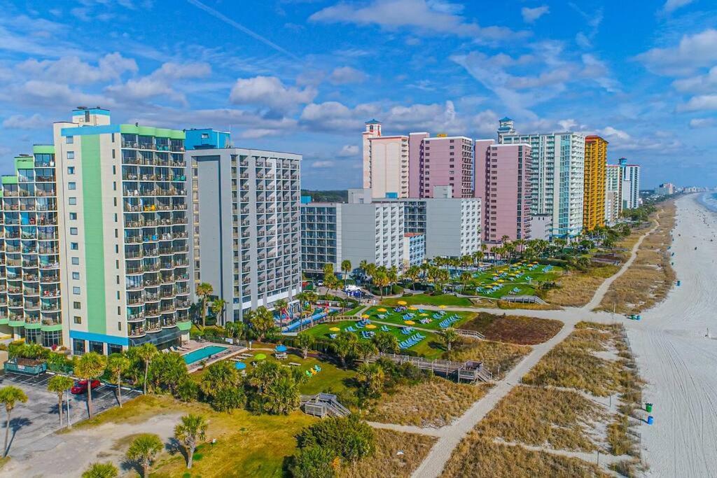 Ocean View Condo On The Beach! Myrtle Beach Exterior foto